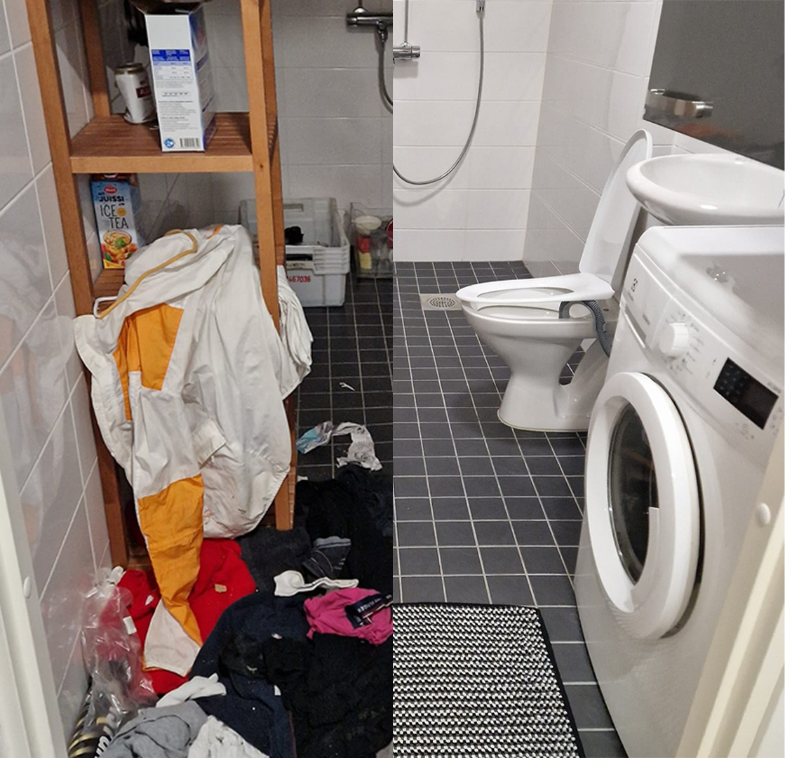 Keittiön ja pintojen puhdistus